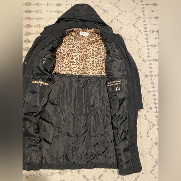 Calvin Klein black puffer down jacket size large - Picture 7 of 11
